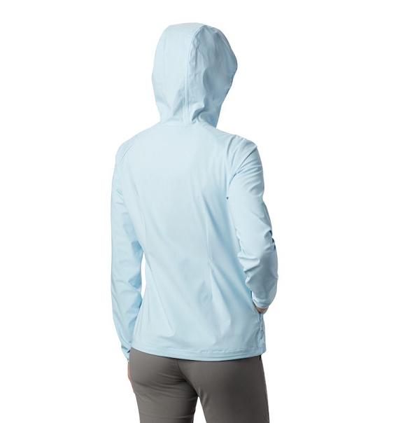 Columbia Heather Canyon Rain Jacket Blue For Women's NZ72031 New Zealand